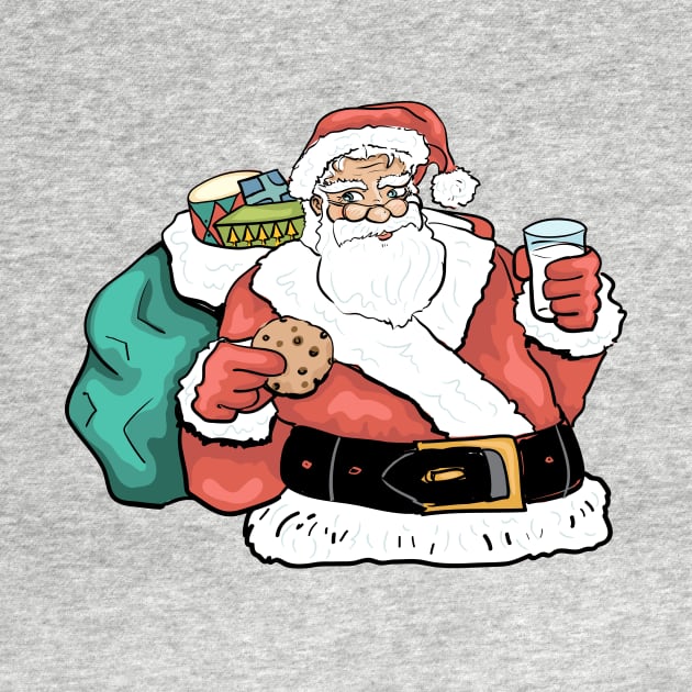 Cookie Santa by SWON Design